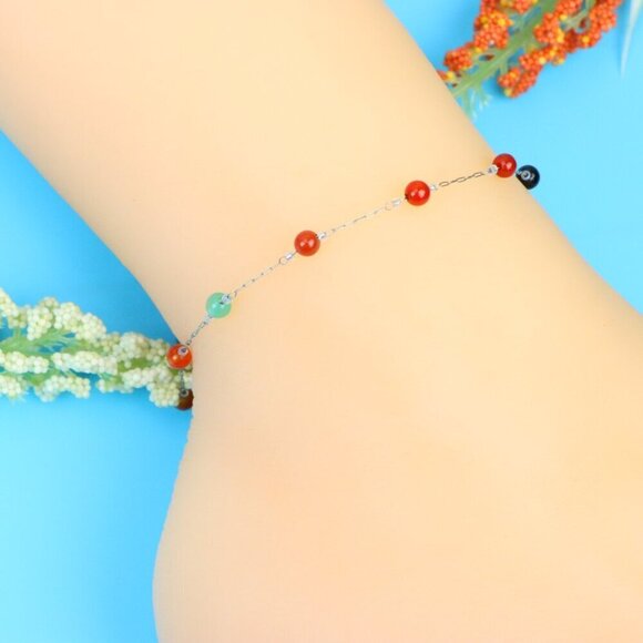 Elegant Handmade Anklet – Perfect for Women & Girls | Ideal Gift Option, DYC1640 - Picture 7 of 7